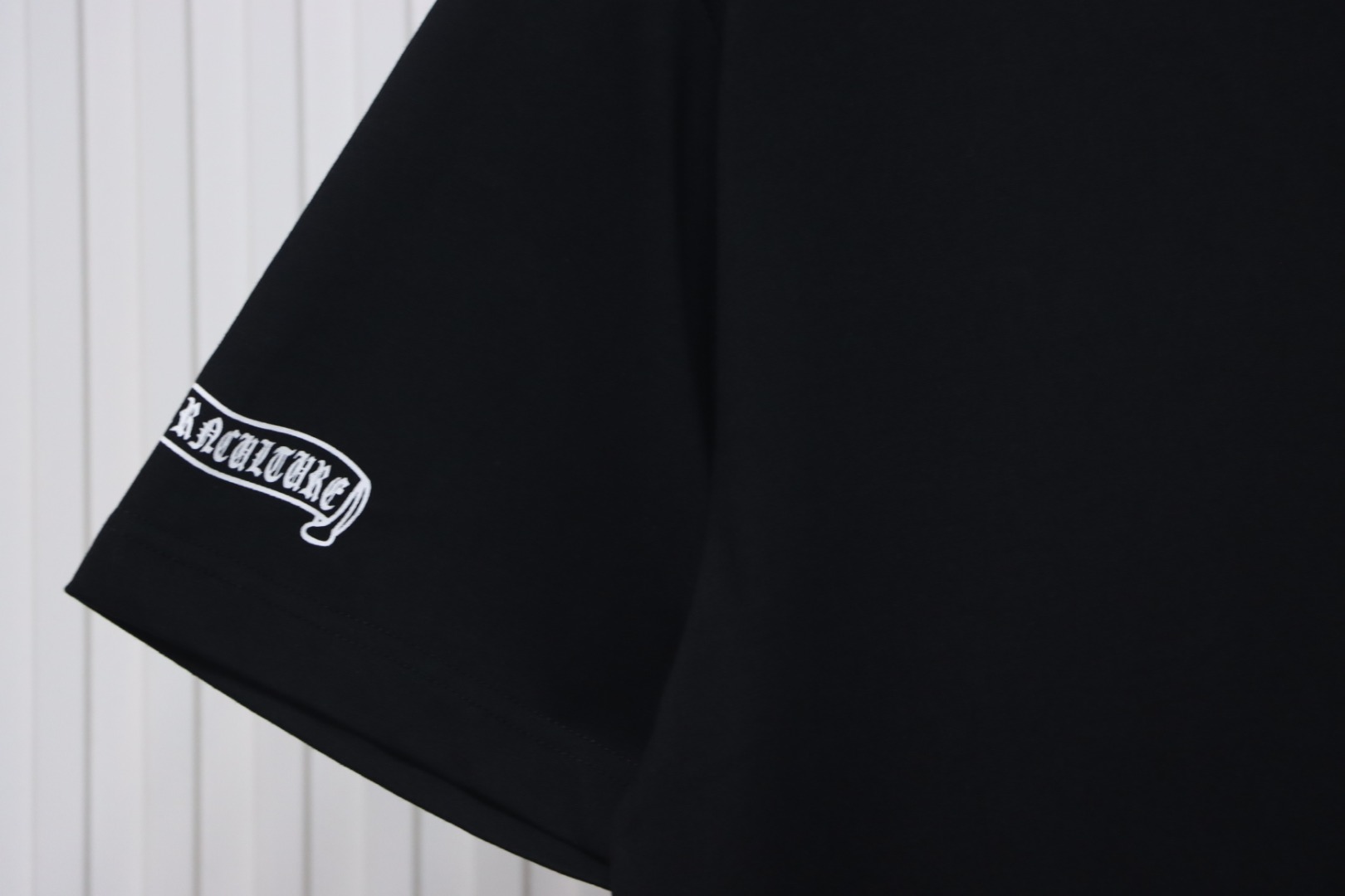 Chrome Hearts Digital Printed Crew Neck T-Shirt Black