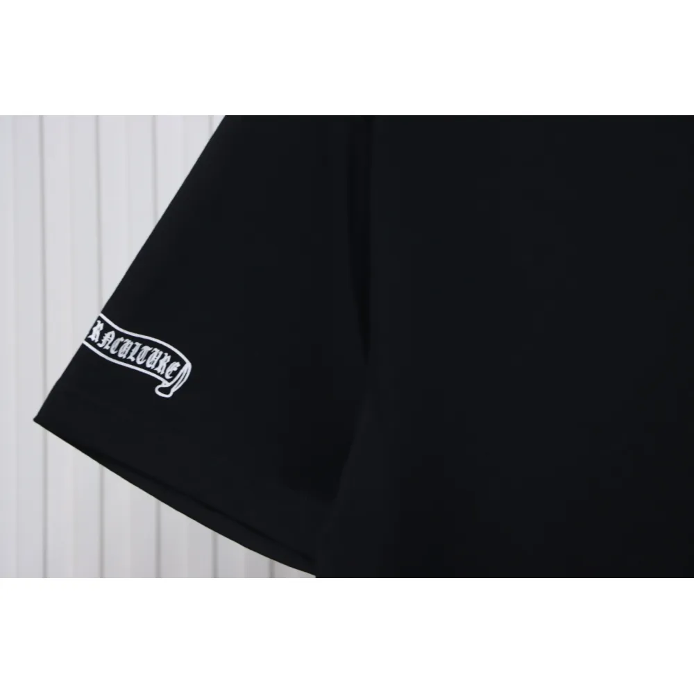 Chrome Hearts Digital Printed Crew Neck T-Shirt Black