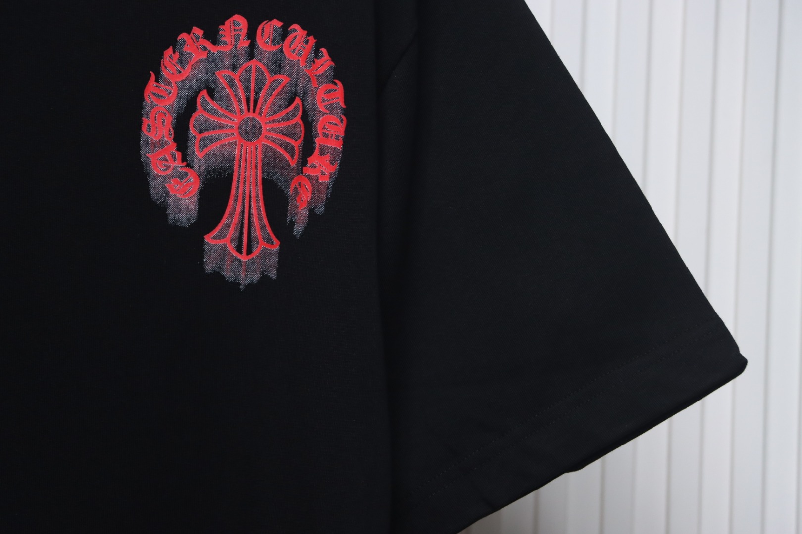 Chrome Hearts Digital Printed Crew Neck T-Shirt Black