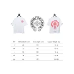Chrome Hearts Digital Printed Crew Neck T-Shirt White