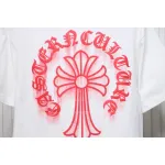 Chrome Hearts Digital Printed Crew Neck T-Shirt White