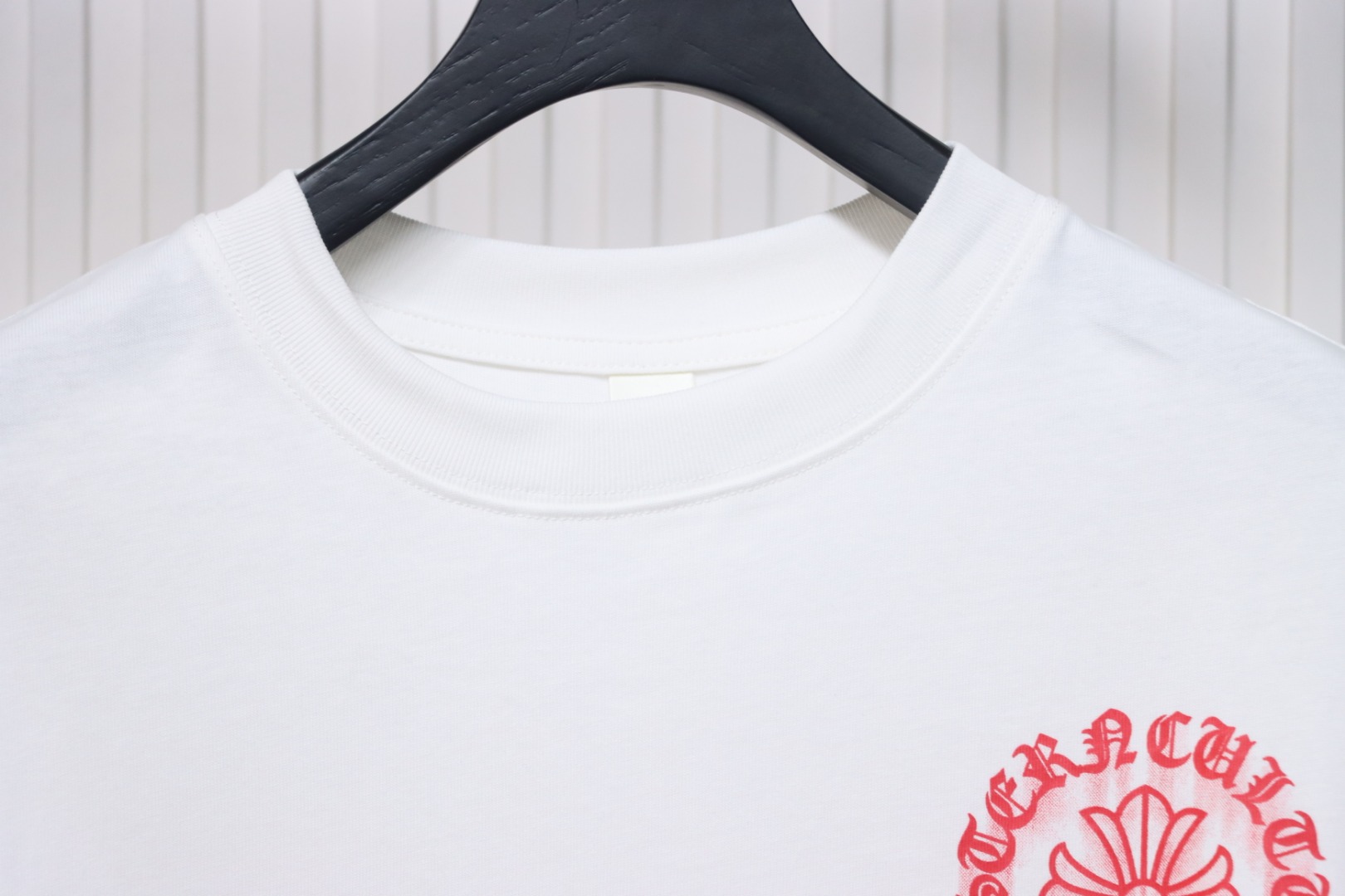 Chrome Hearts Digital Printed Crew Neck T-Shirt White