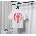 Chrome Hearts Digital Printed Crew Neck T-Shirt White