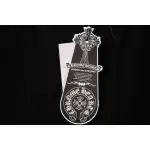 Chrome Hearts Distressed Patch Horseshoe Cross Shorts Black