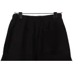 Chrome Hearts Distressed Patch Horseshoe Cross Shorts Black