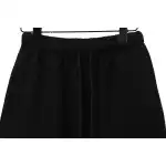 Chrome Hearts Distressed Patch Horseshoe Cross Shorts Black