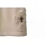 Chrome Hearts Distressed Patch Horseshoe Cross Shorts White