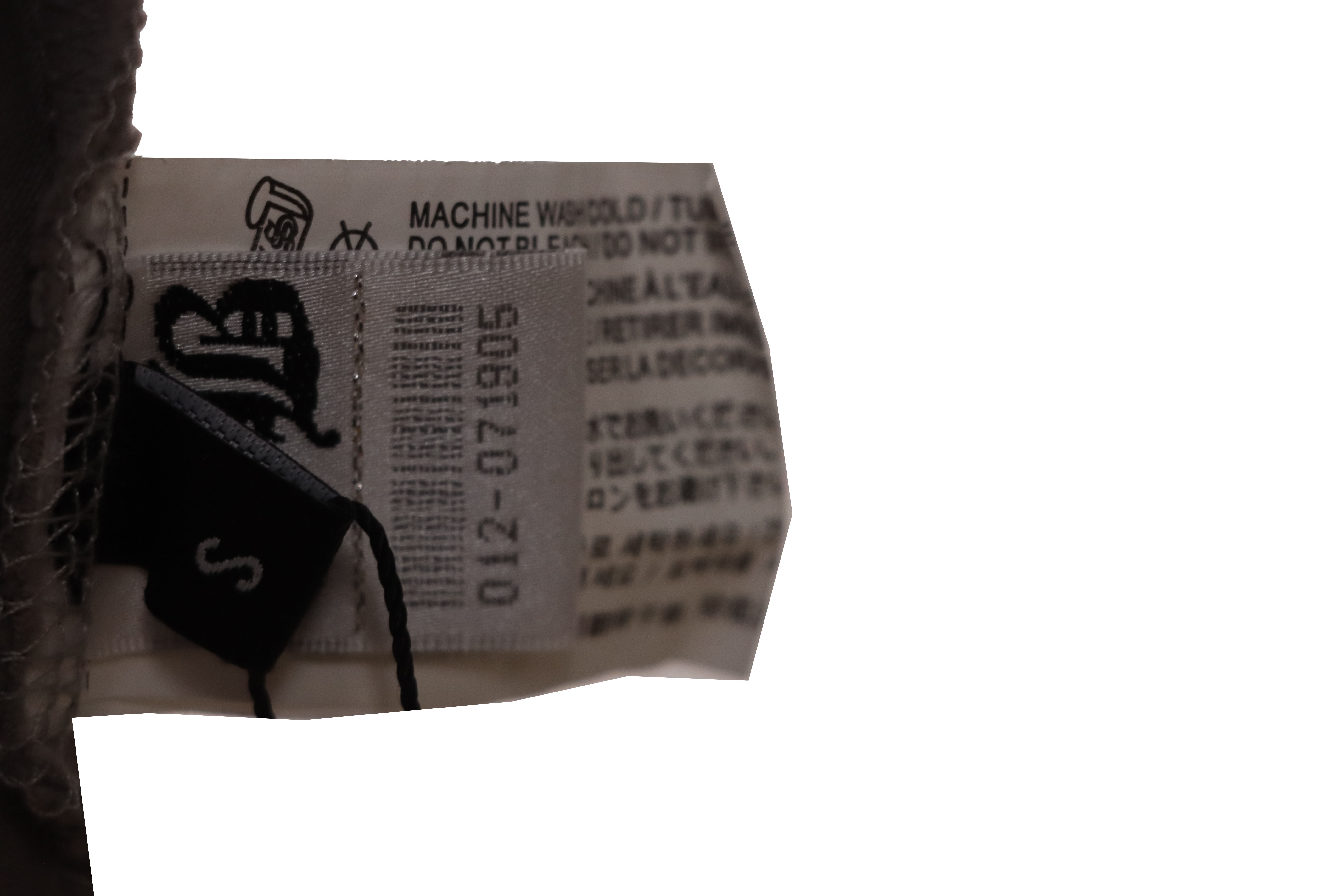 Chrome Hearts Distressed Washed Sanskrit Cross Short Sleeve Grey