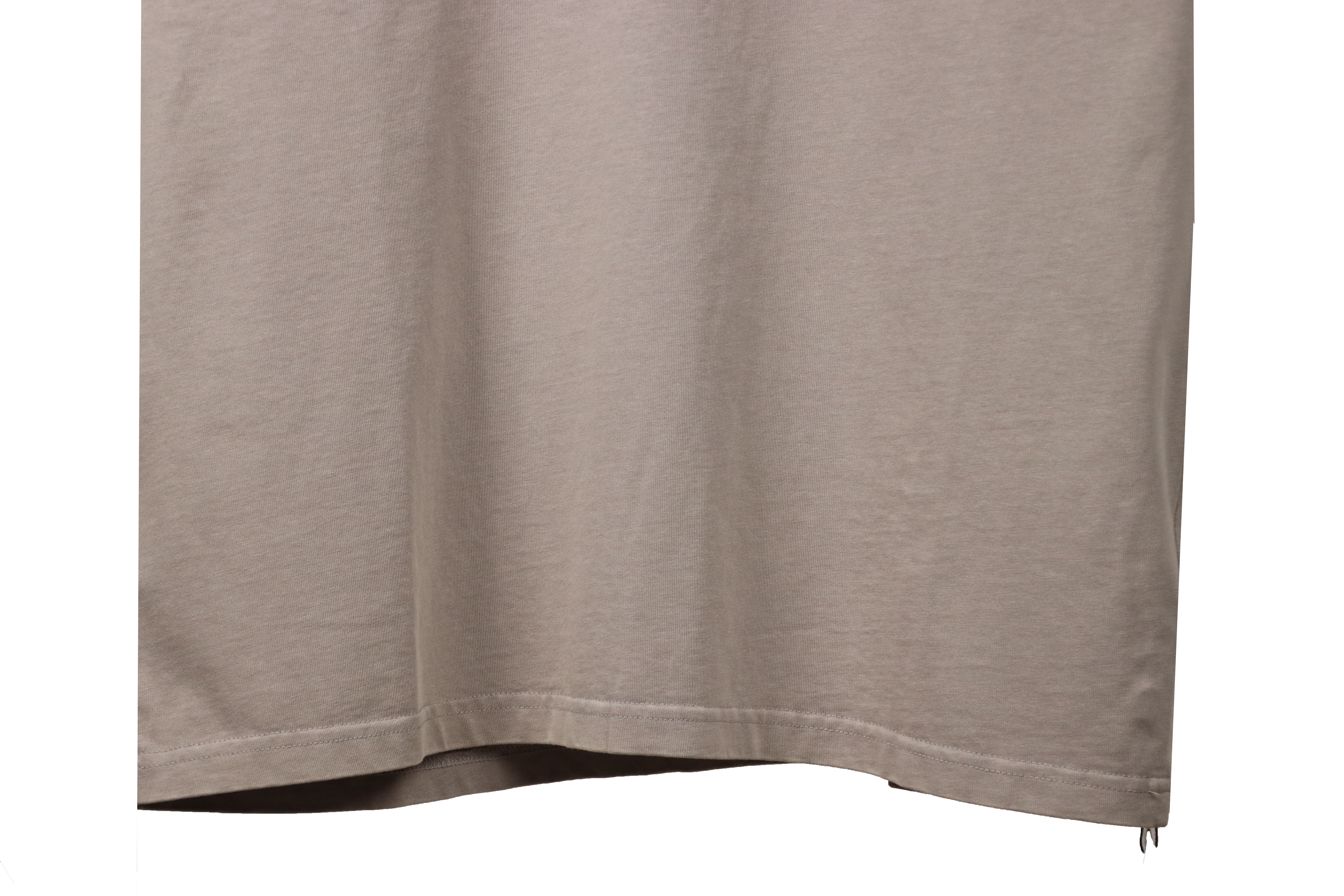 Chrome Hearts Distressed Washed Sanskrit Cross Short Sleeve Grey