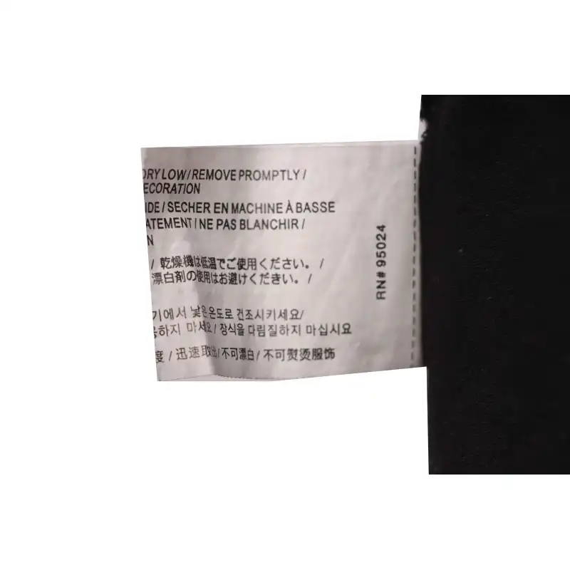 Chrome Hearts distressed washed Sanskrit cross short sleeves black
