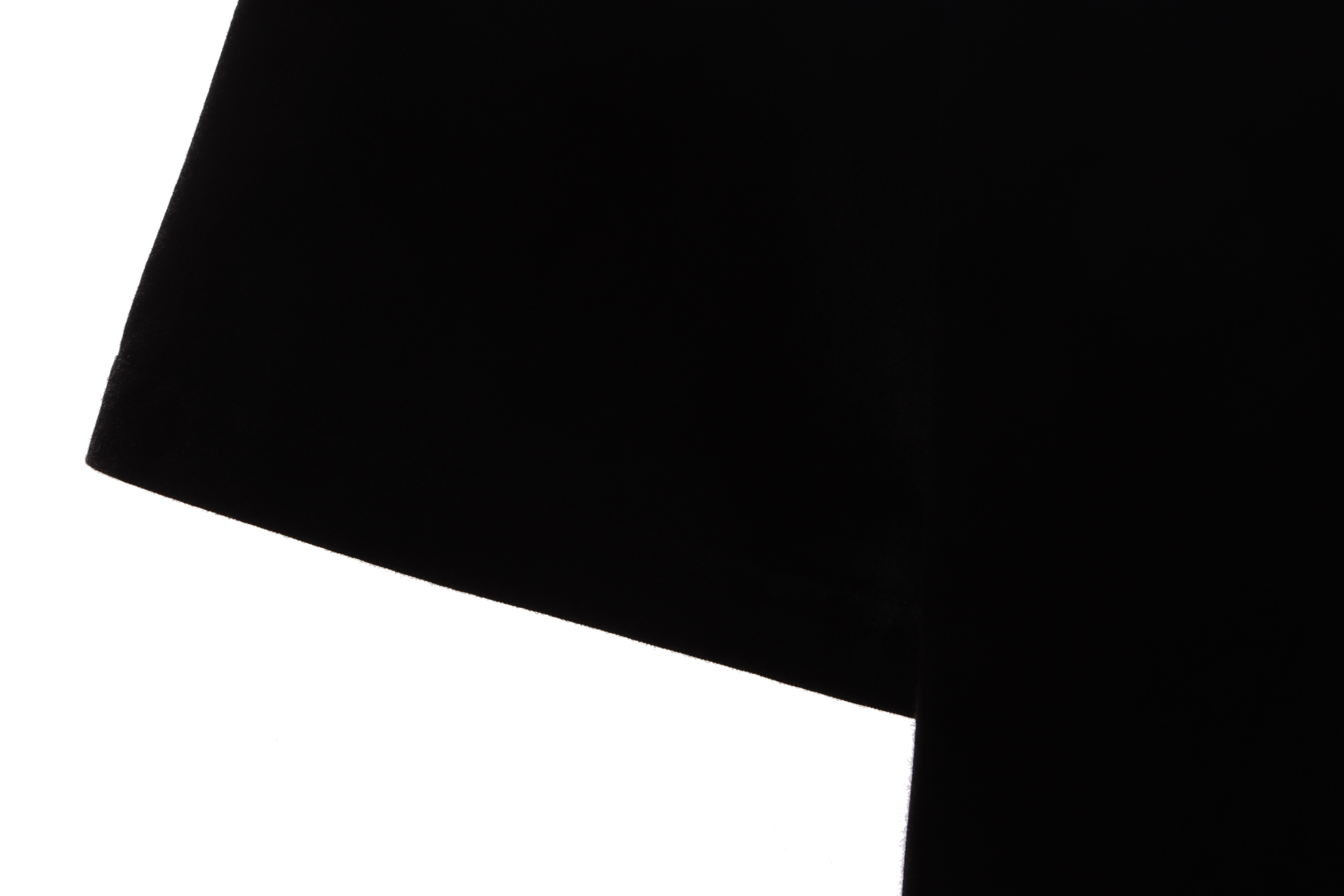 Chrome Hearts distressed washed silver horseshoe short sleeves black