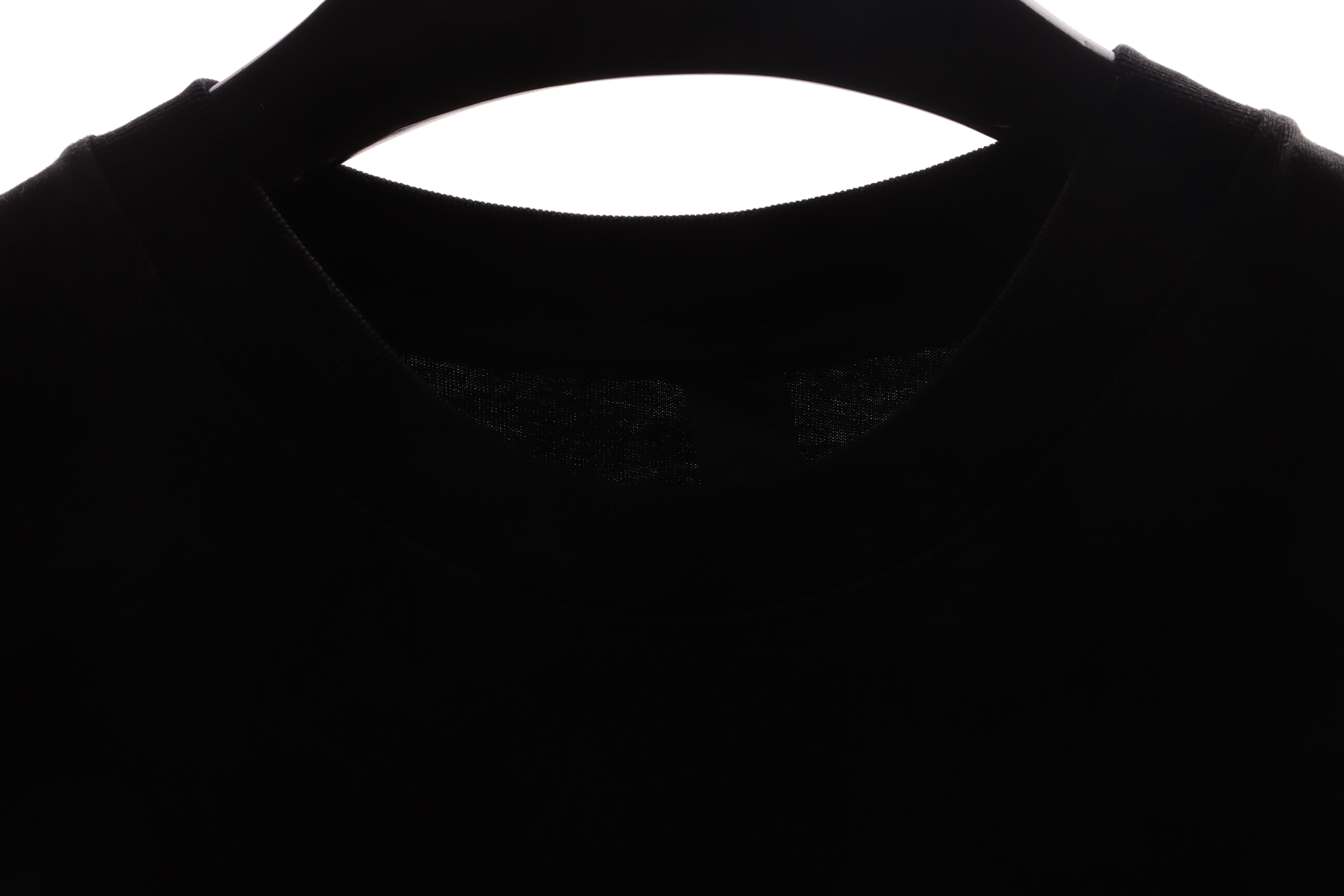 Chrome Hearts distressed washed silver horseshoe short sleeves black