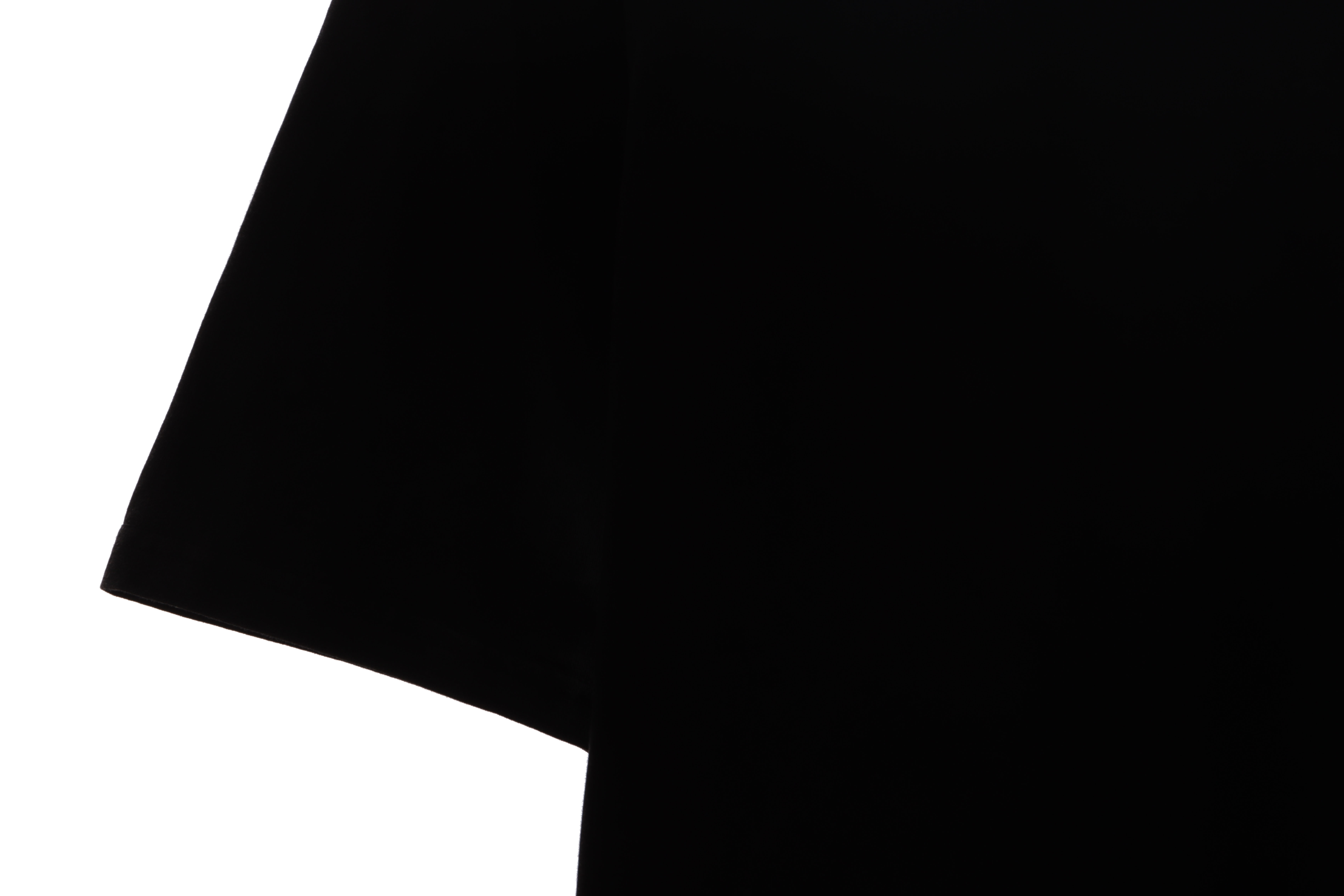 Chrome Hearts distressed washed silver horseshoe short sleeves black