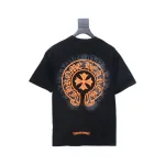 Chrome Hearts Double Shadow Horseshoe Print Short Sleeve Black