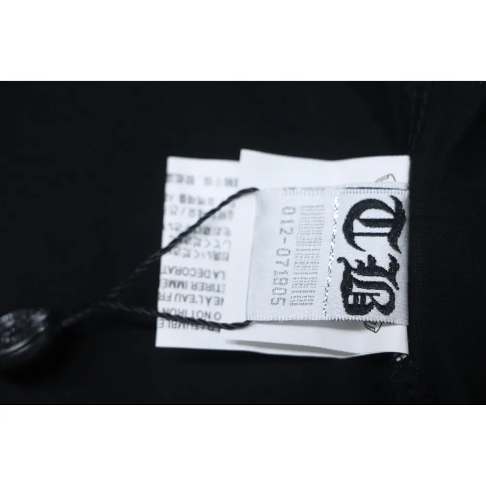 Chrome Hearts Double Shadow Horseshoe Print Short Sleeve Black