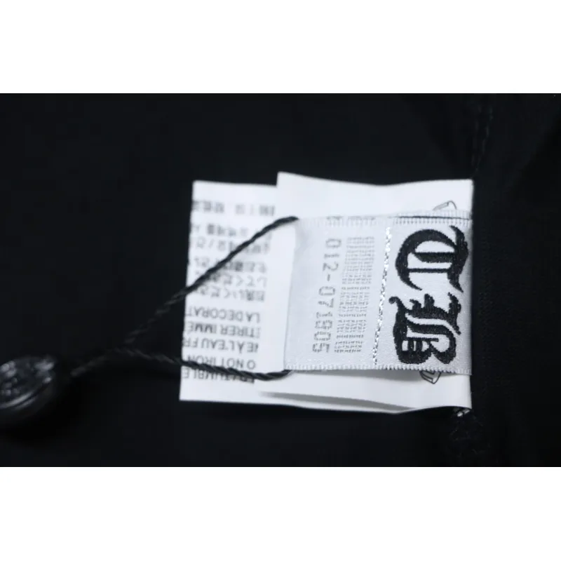 Chrome Hearts Double Shadow Horseshoe Print Short Sleeve Black