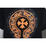 Chrome Hearts Double Shadow Horseshoe Print Short Sleeve Black