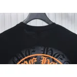 Chrome Hearts Double Shadow Horseshoe Print Short Sleeve Black