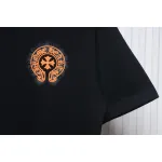 Chrome Hearts Double Shadow Horseshoe Print Short Sleeve Black