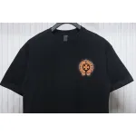 Chrome Hearts Double Shadow Horseshoe Print Short Sleeve Black