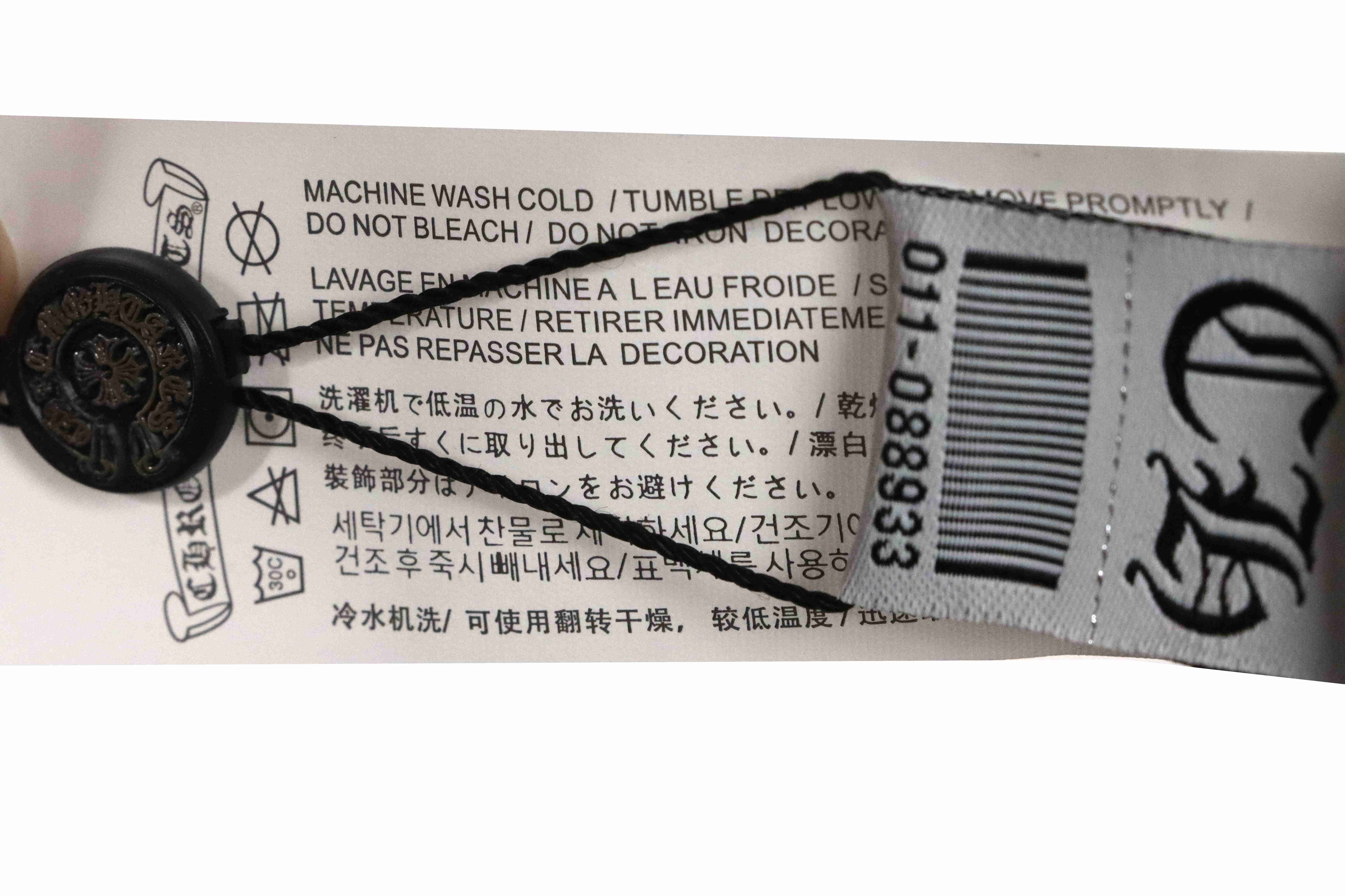 Chrome Hearts Dream Double Shadow Horseshoe Short Sleeve Black