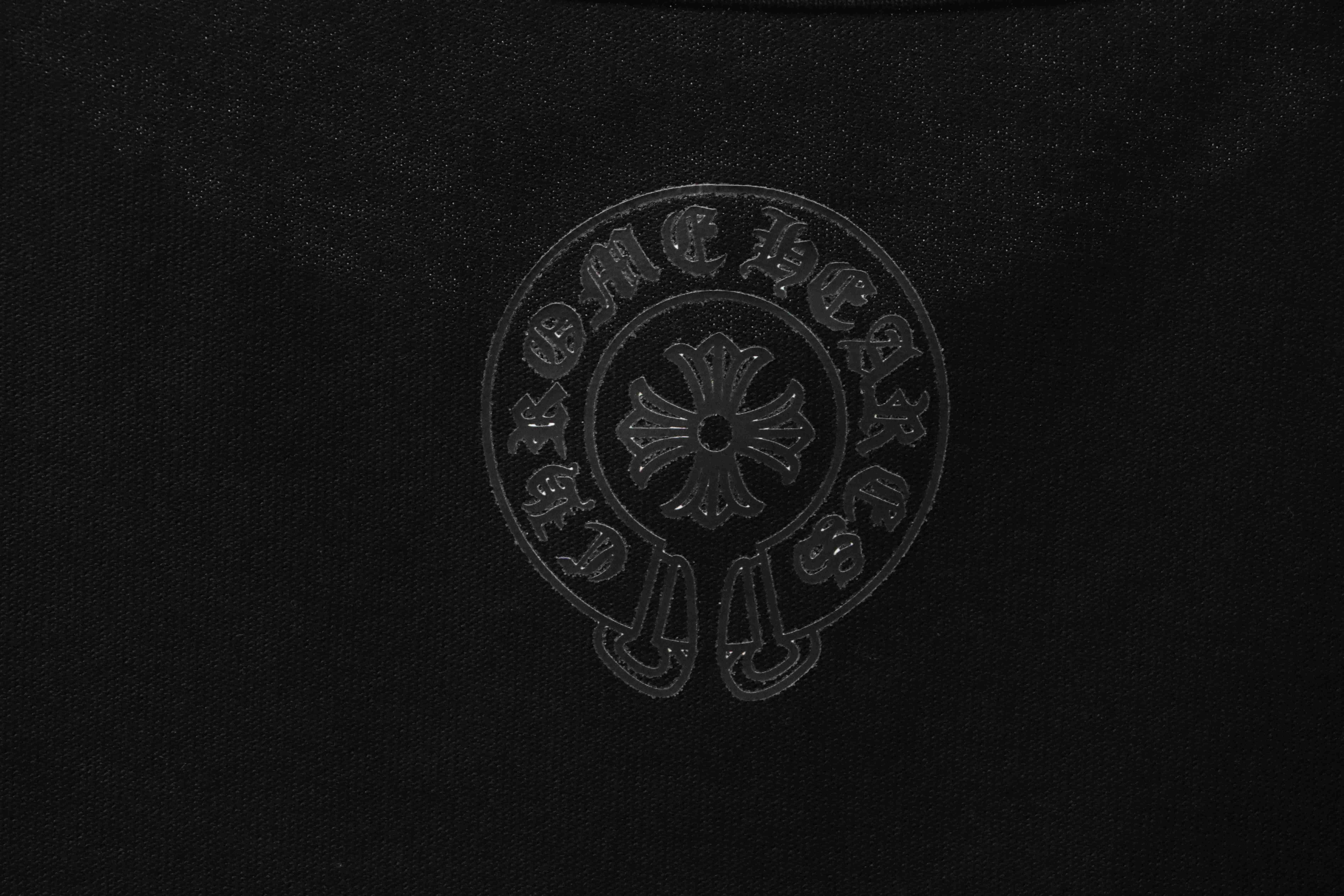 Chrome Hearts Dream Double Shadow Horseshoe Short Sleeve Black