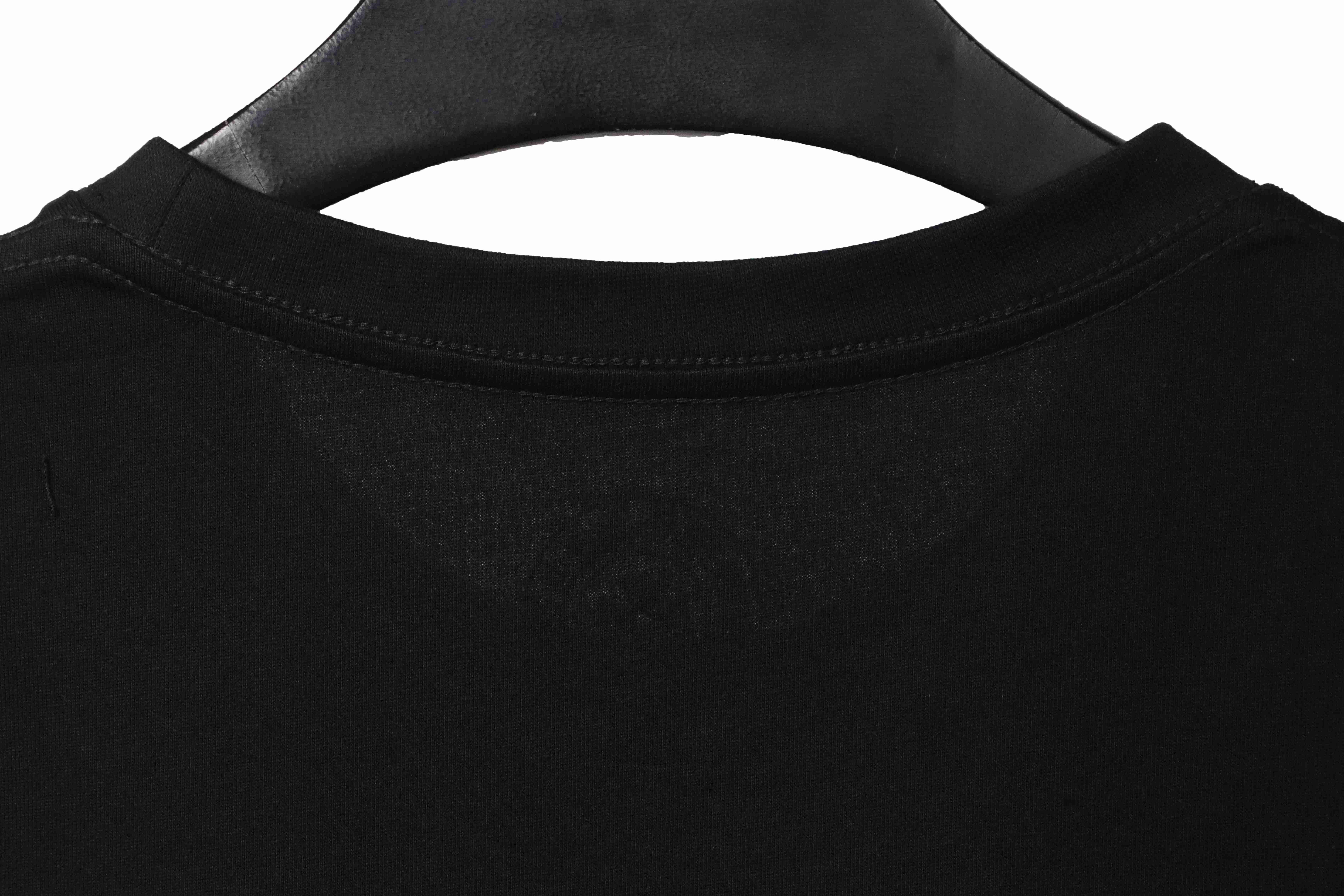 Chrome Hearts Dream Double Shadow Horseshoe Short Sleeve Black