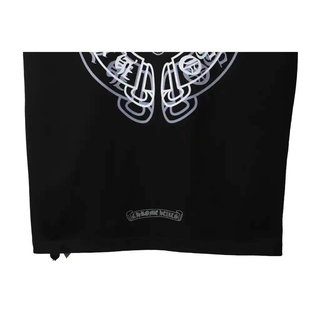 Chrome Hearts Dream Double Shadow Horseshoe Short Sleeve Black