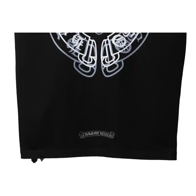 Chrome Hearts Dream Double Shadow Horseshoe Short Sleeve Black