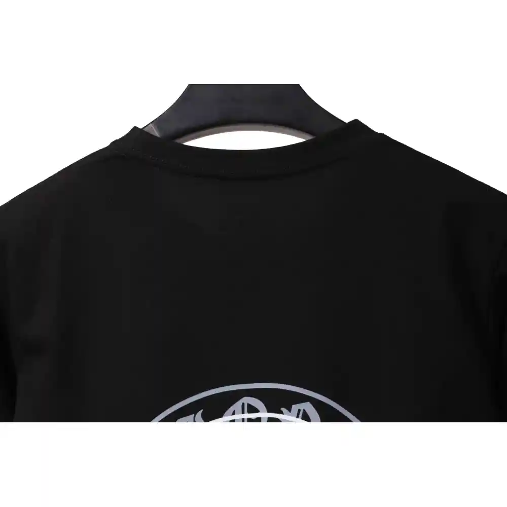 Chrome Hearts Dream Double Shadow Horseshoe Short Sleeve Black