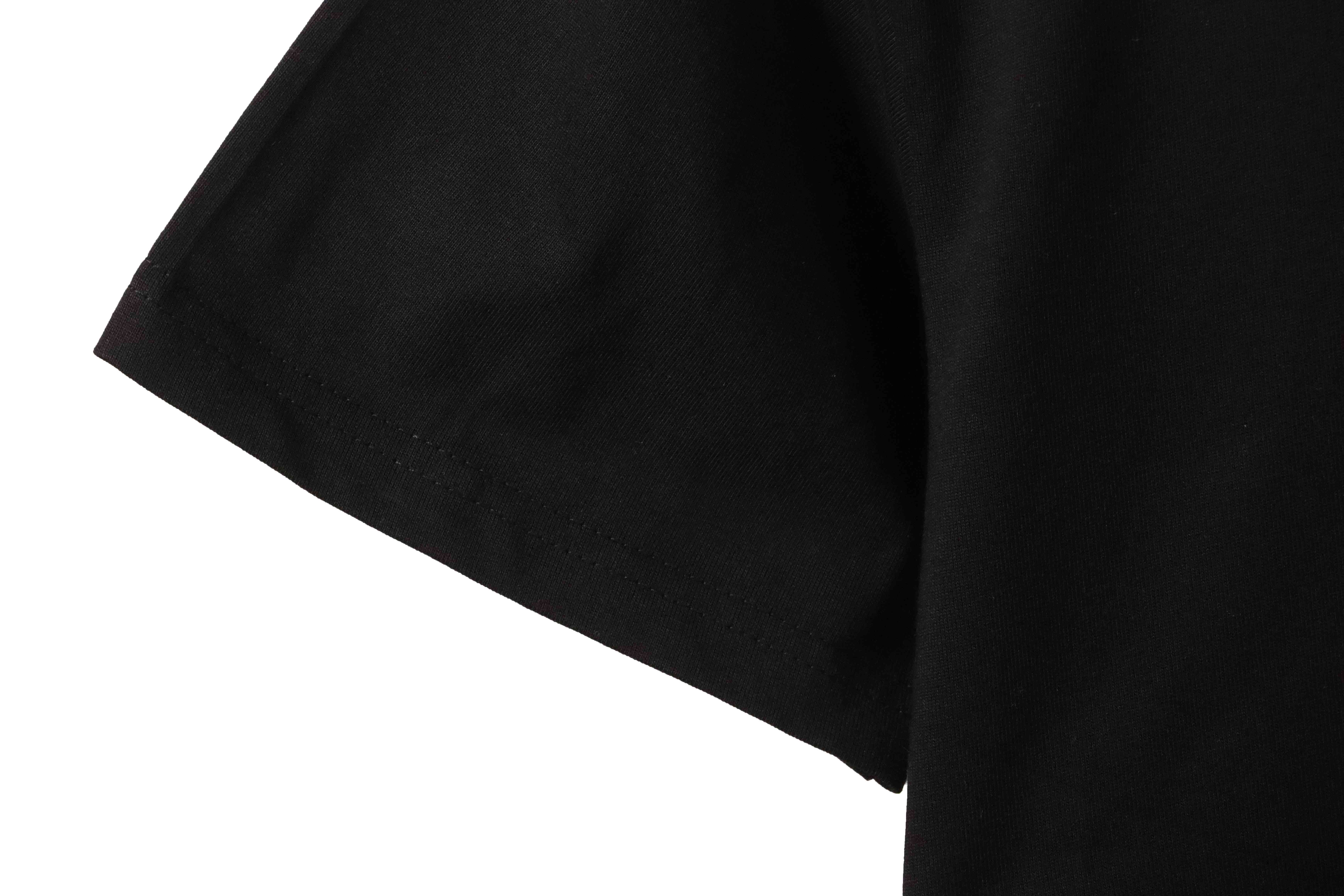 Chrome Hearts Dream Double Shadow Horseshoe Short Sleeve Black