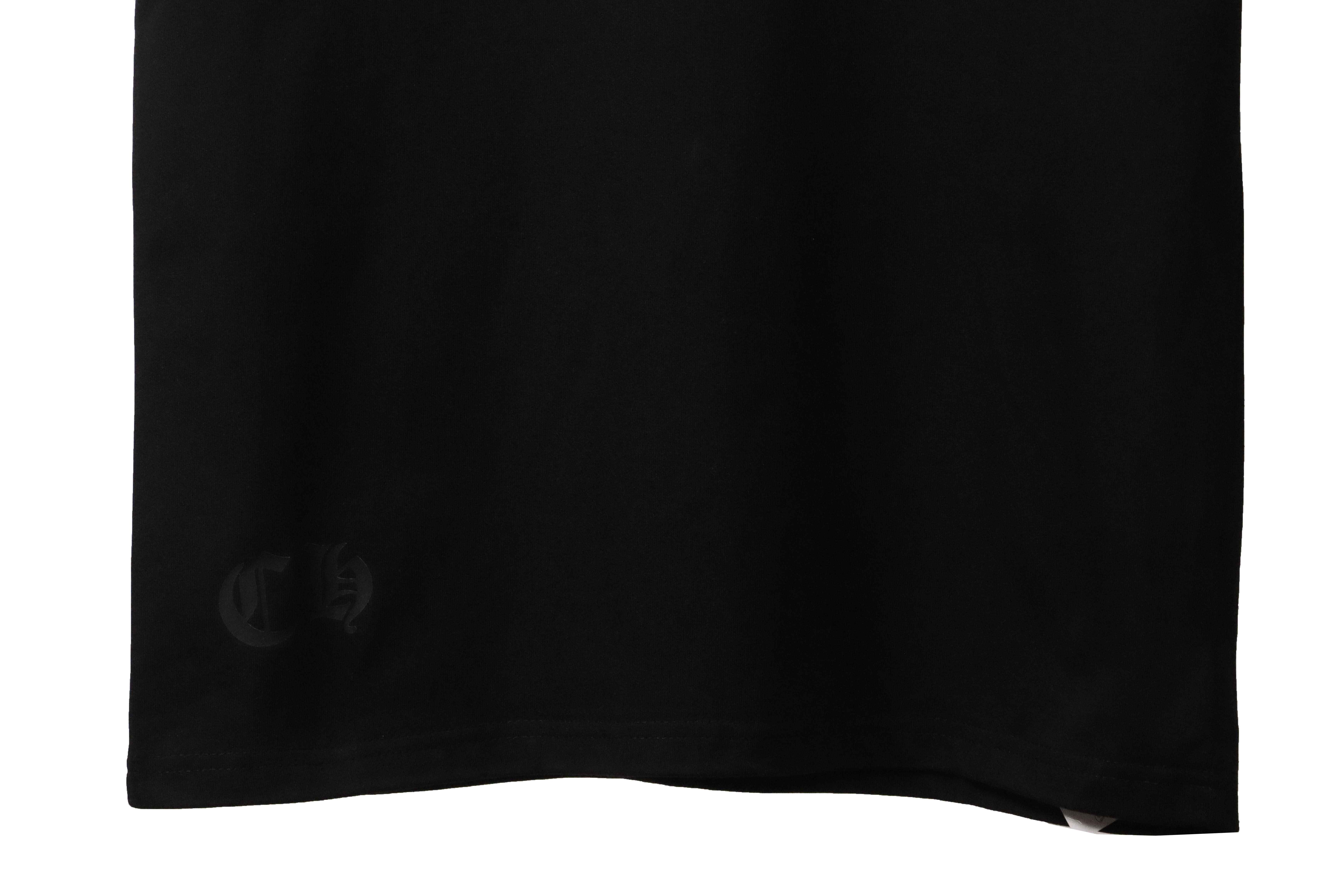 Chrome Hearts Dream Double Shadow Horseshoe Short Sleeve Black