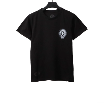 Chrome Hearts Dream Double Shadow Horseshoe Short Sleeve Black 01