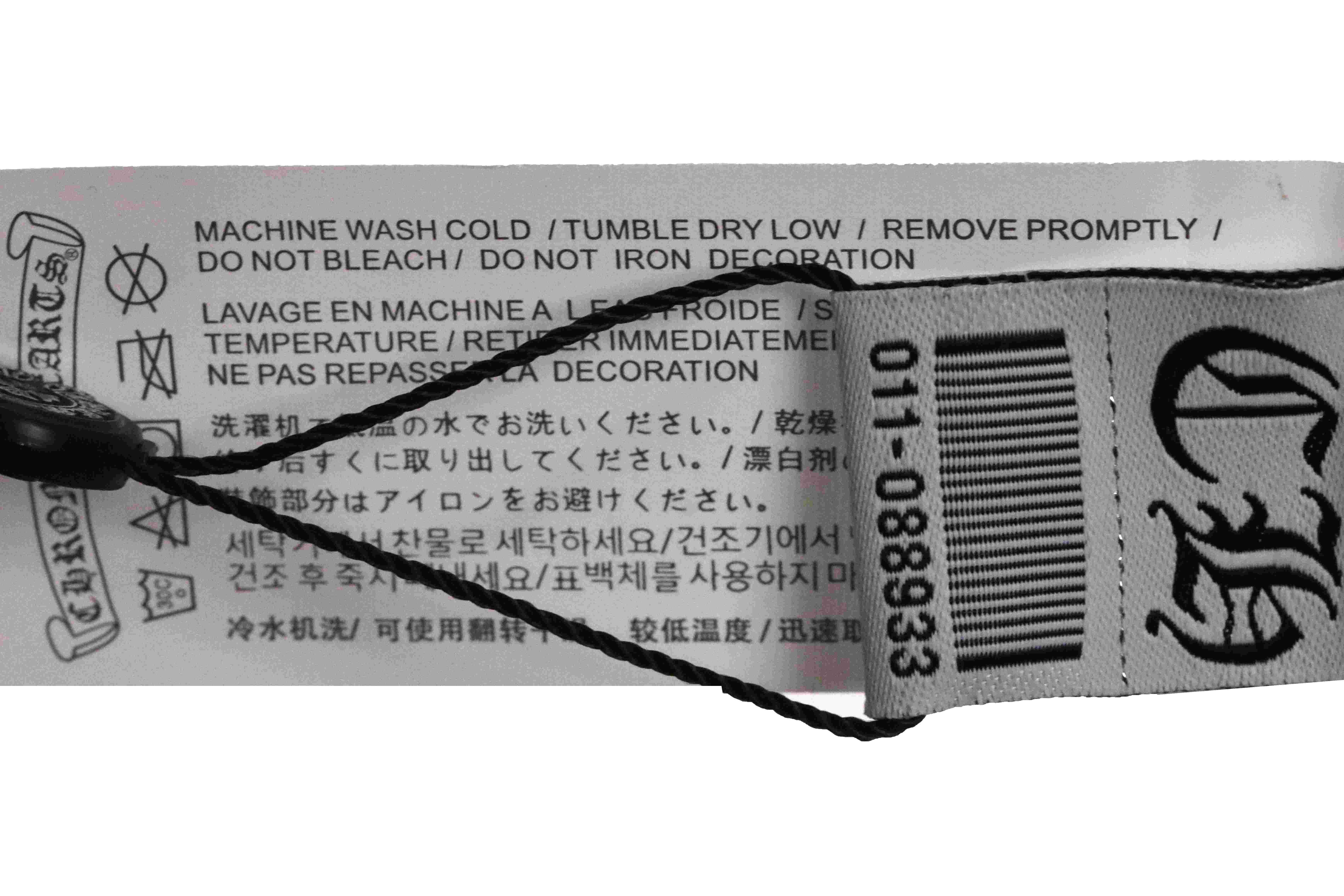 Chrome Hearts Dream Double Shadow Horseshoe Short Sleeve White