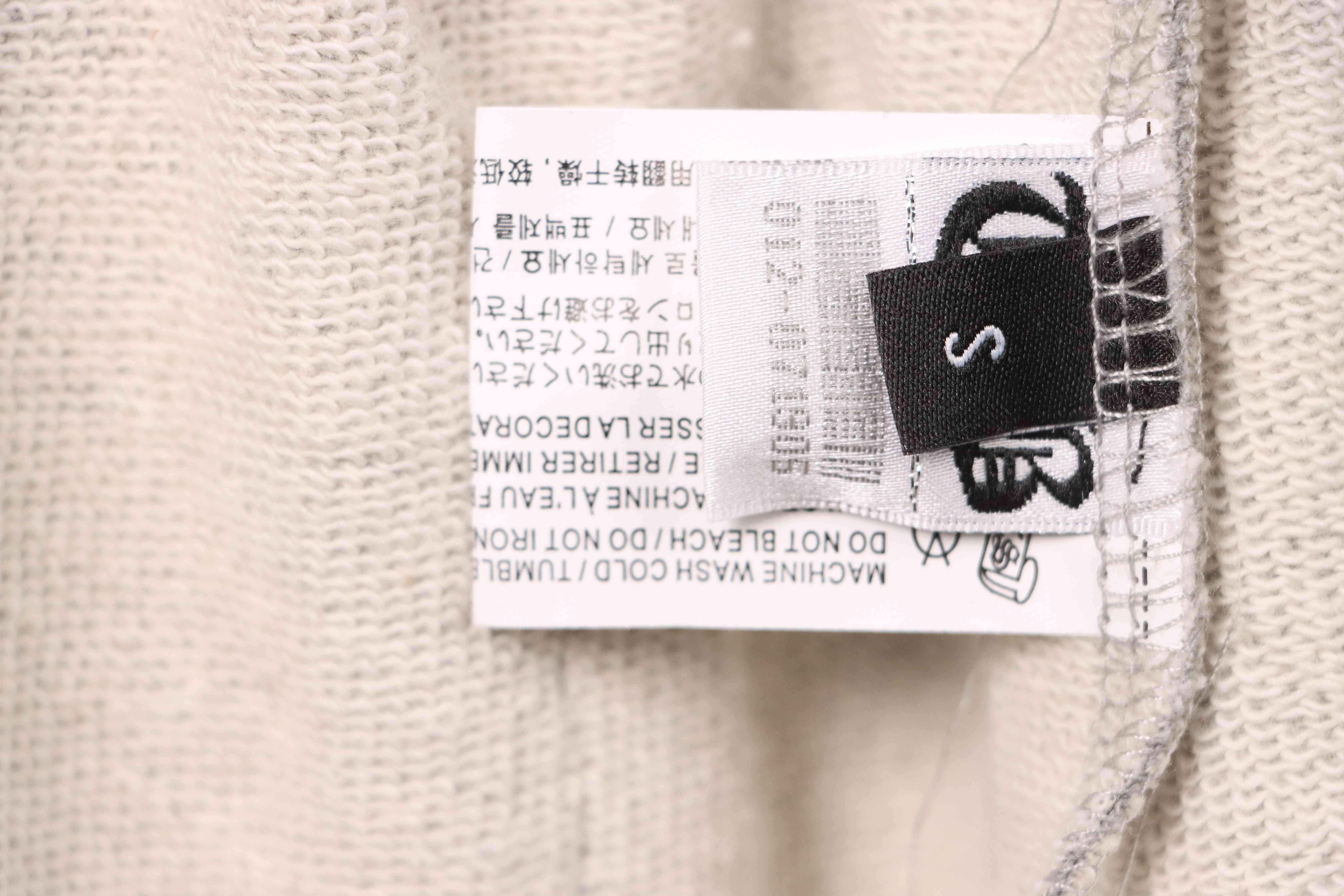 Chrome Hearts Embroidered Sanskrit Cross Terry Shorts Grey