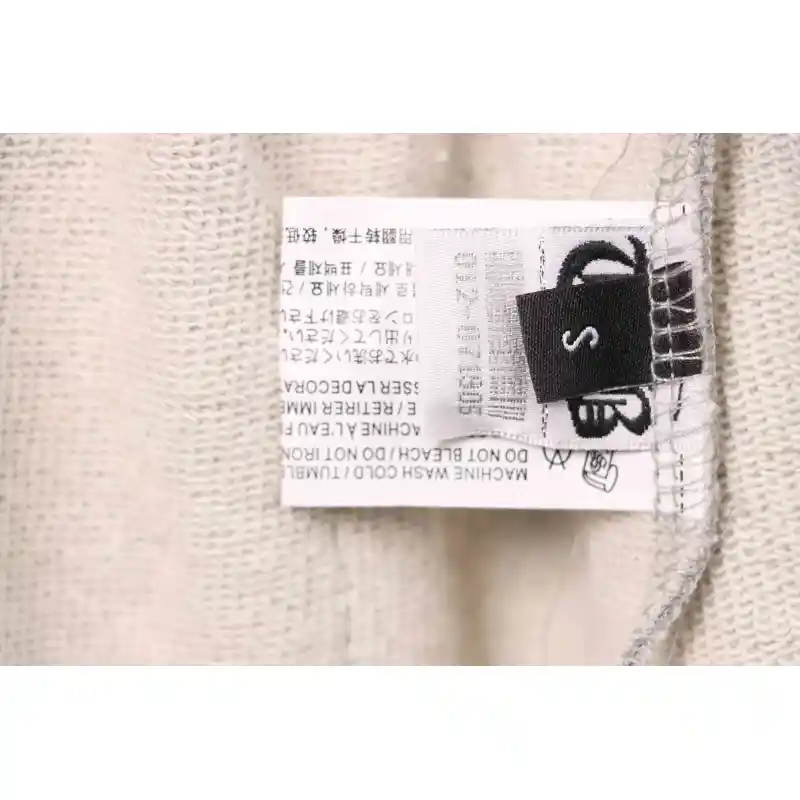 Chrome Hearts Embroidered Sanskrit Cross Terry Shorts Grey