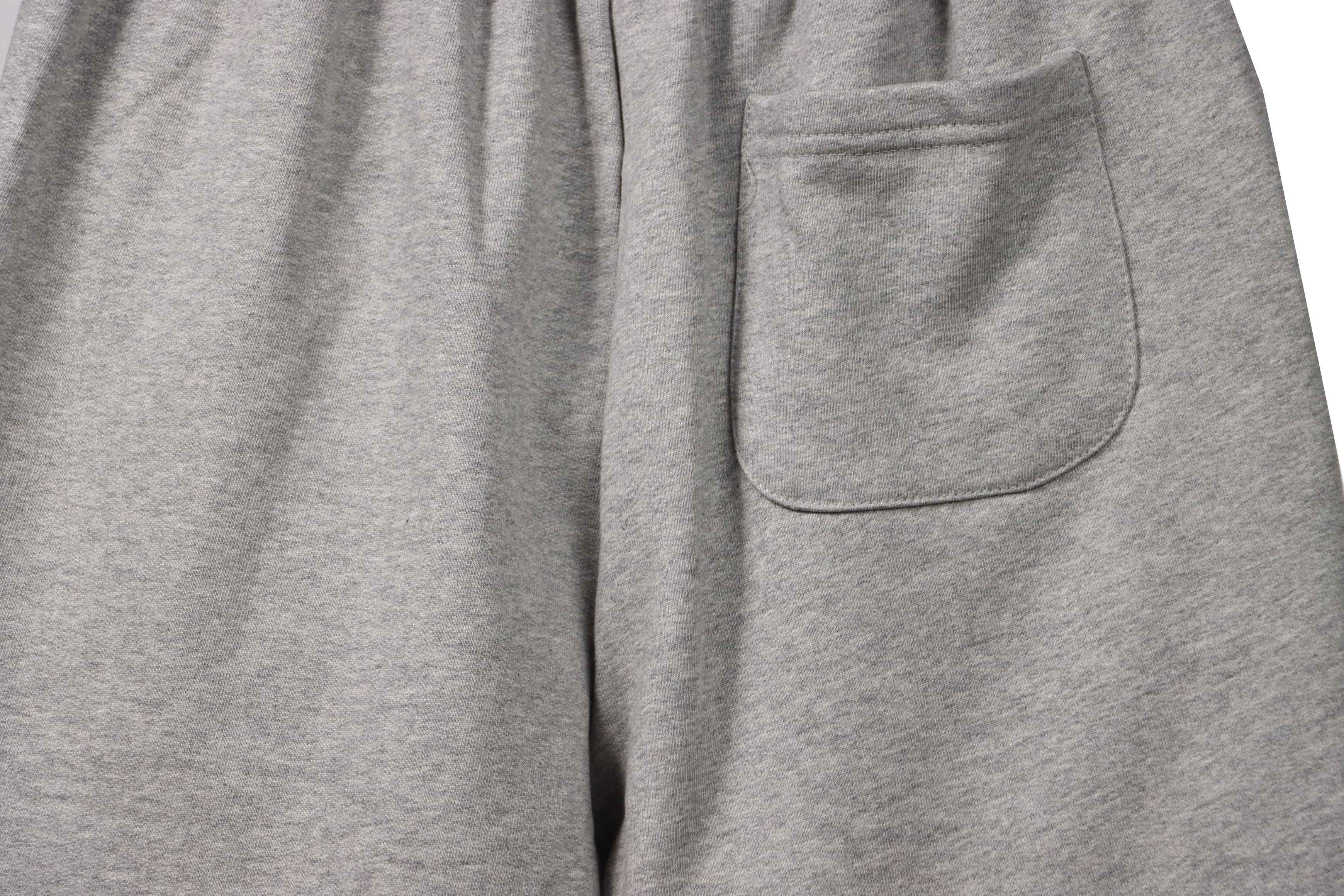 Chrome Hearts Embroidered Sanskrit Cross Terry Shorts Grey