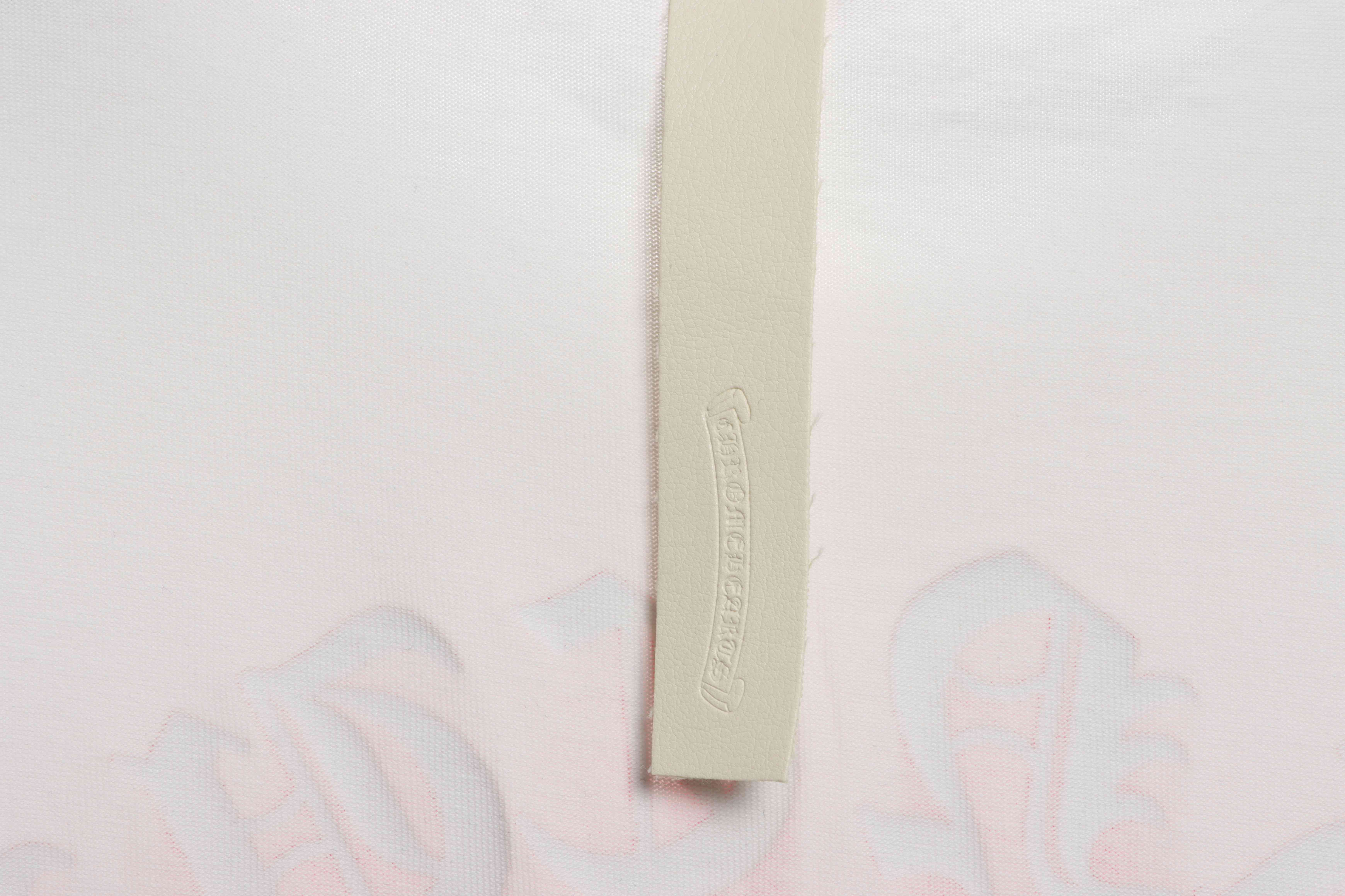 Chrome Hearts Fluid Cross Warm Short Sleeve White