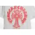 Chrome Hearts Fluid Cross Warm Short Sleeve White