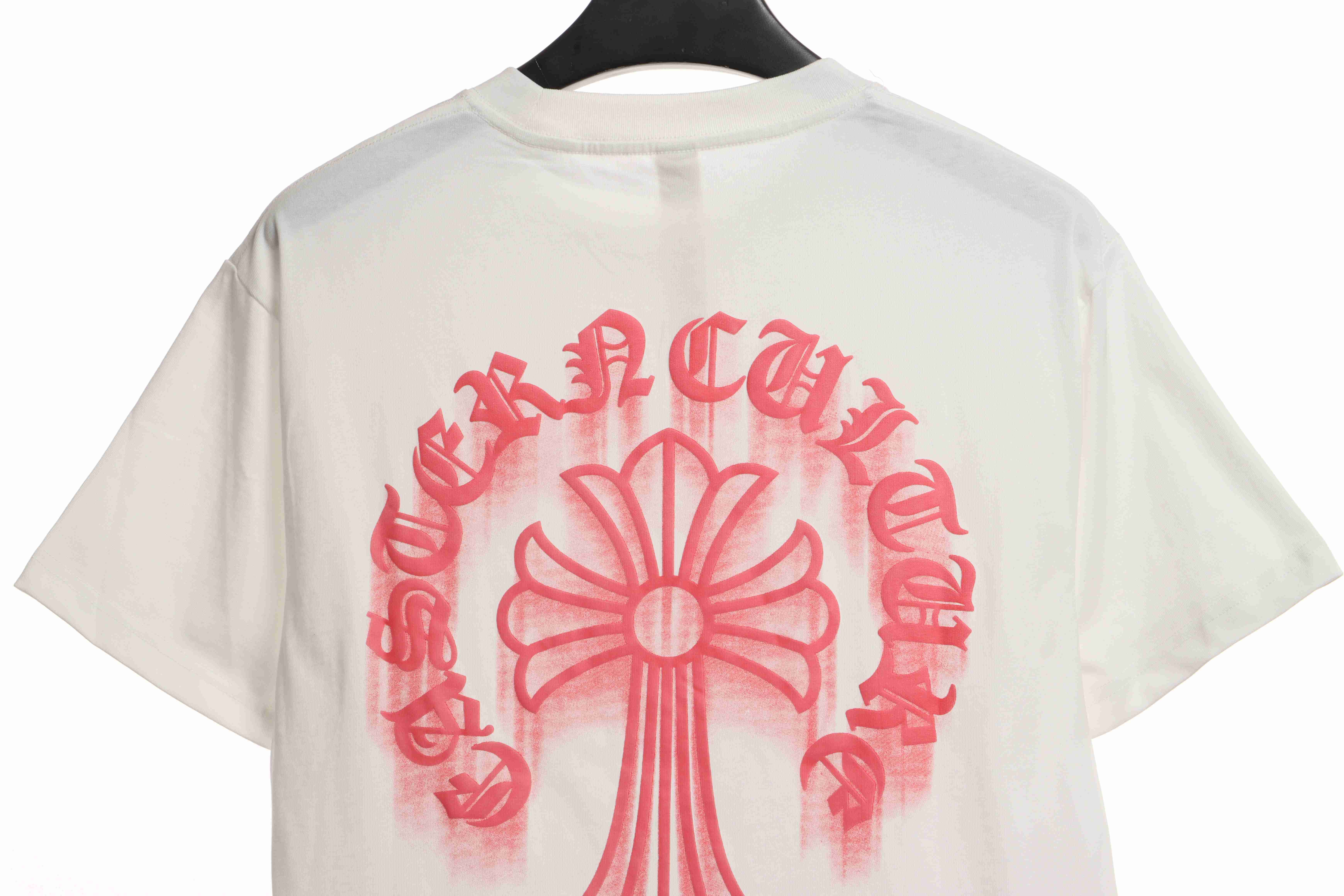 Chrome Hearts Fluid Cross Warm Short Sleeve White