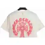 Chrome Hearts Fluid Cross Warm Short Sleeve White