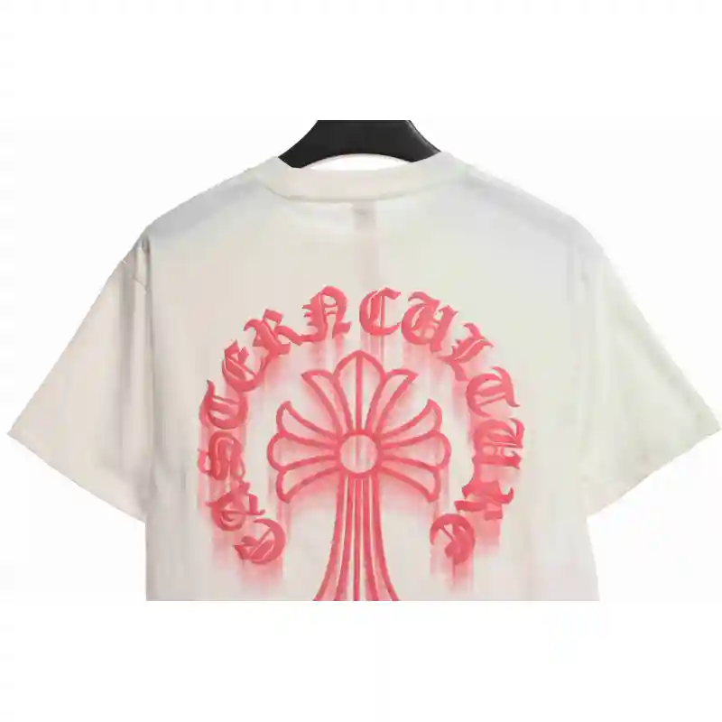 Chrome Hearts Fluid Cross Warm Short Sleeve White