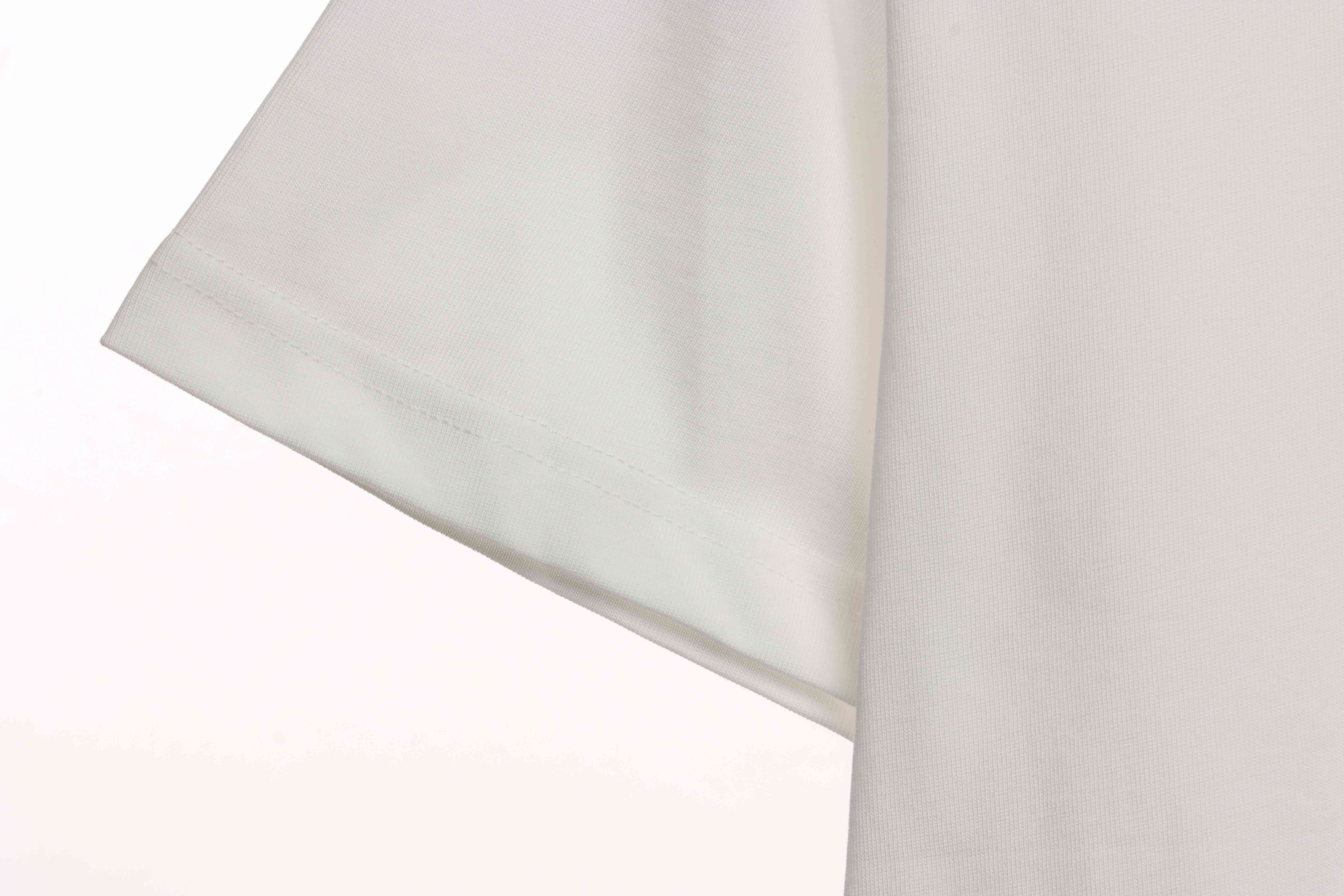 Chrome Hearts Fluid Cross Warm Short Sleeve White