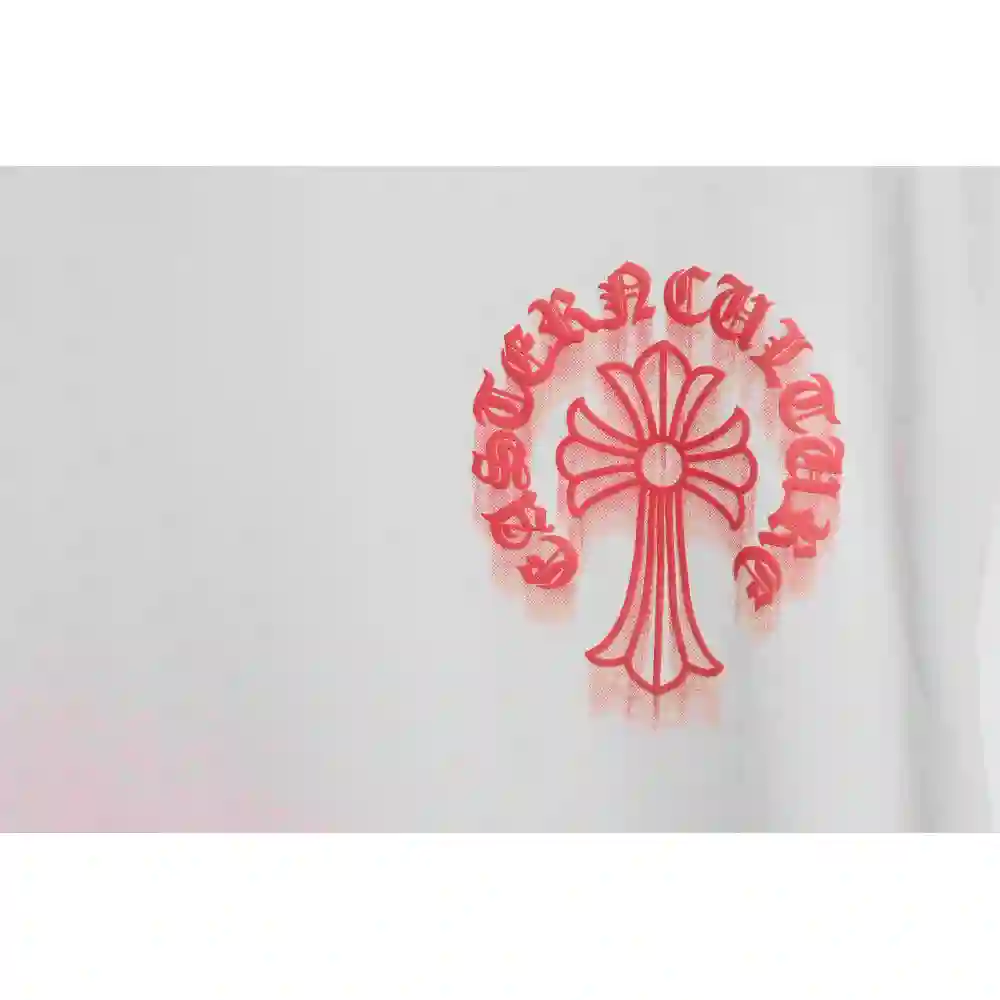 Chrome Hearts Fluid Cross Warm Short Sleeve White