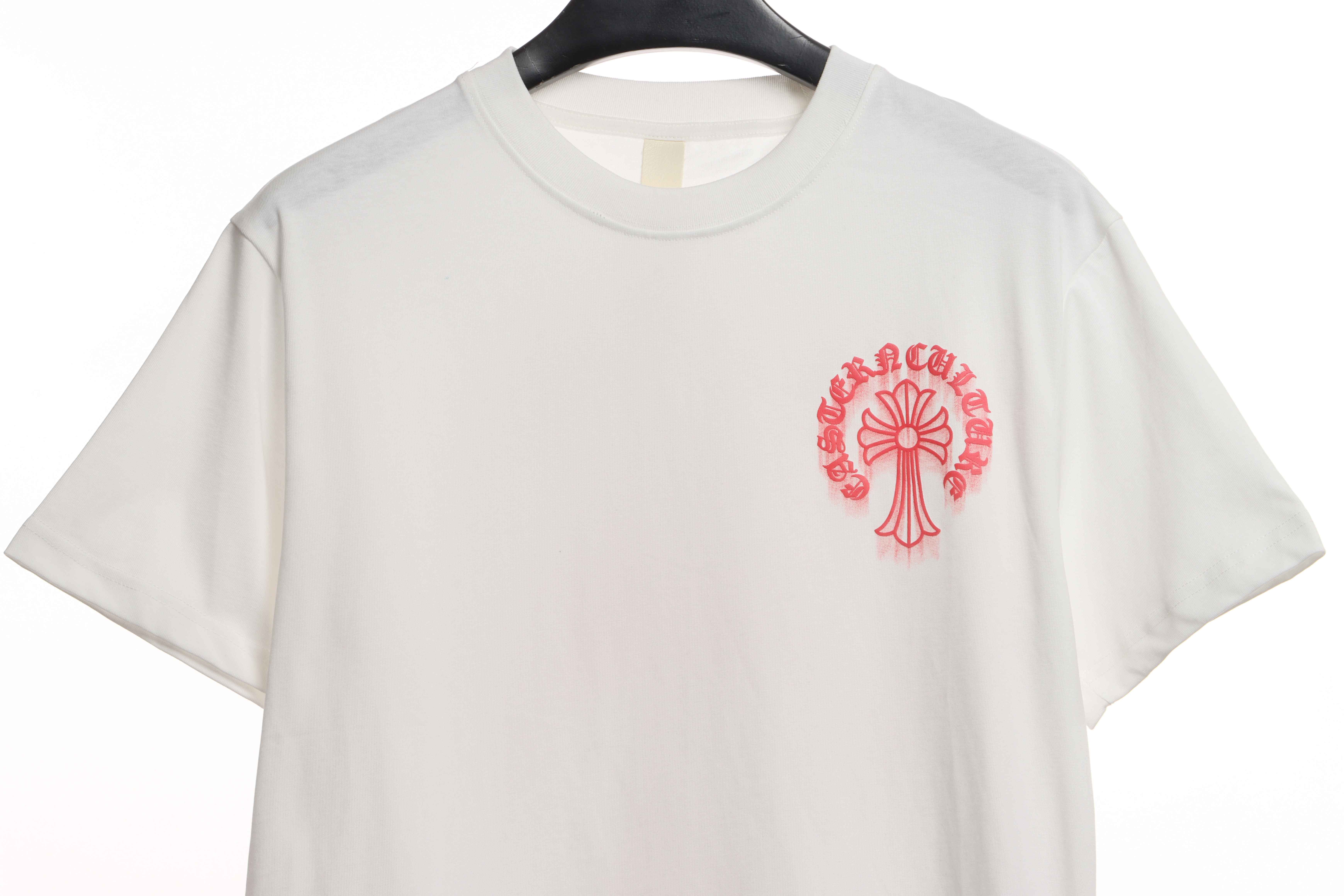 Chrome Hearts Fluid Cross Warm Short Sleeve White
