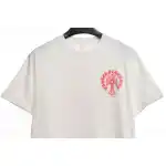Chrome Hearts Fluid Cross Warm Short Sleeve White