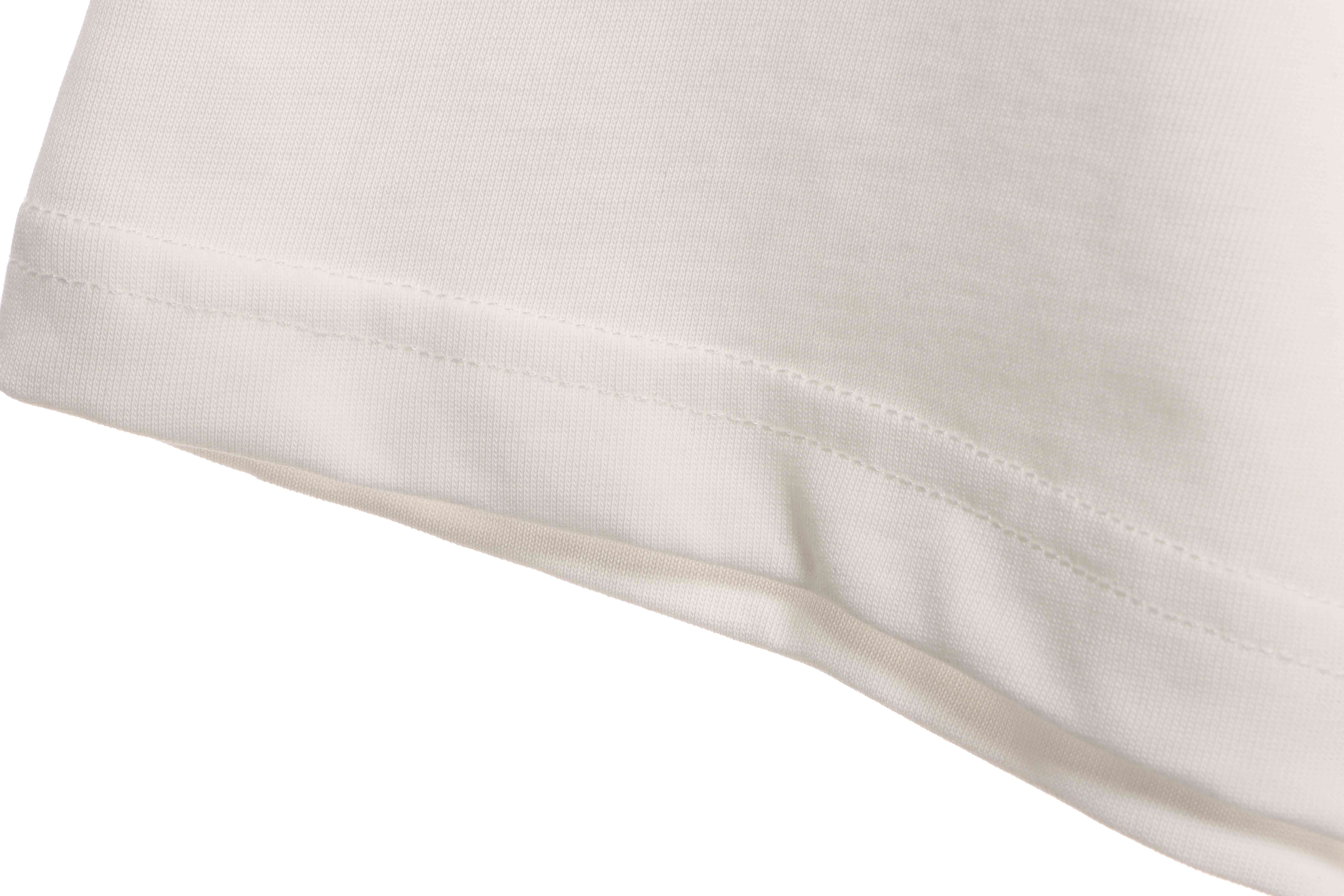 Chrome Hearts Fluid Sanskrit Large Cross Short Sleeve White