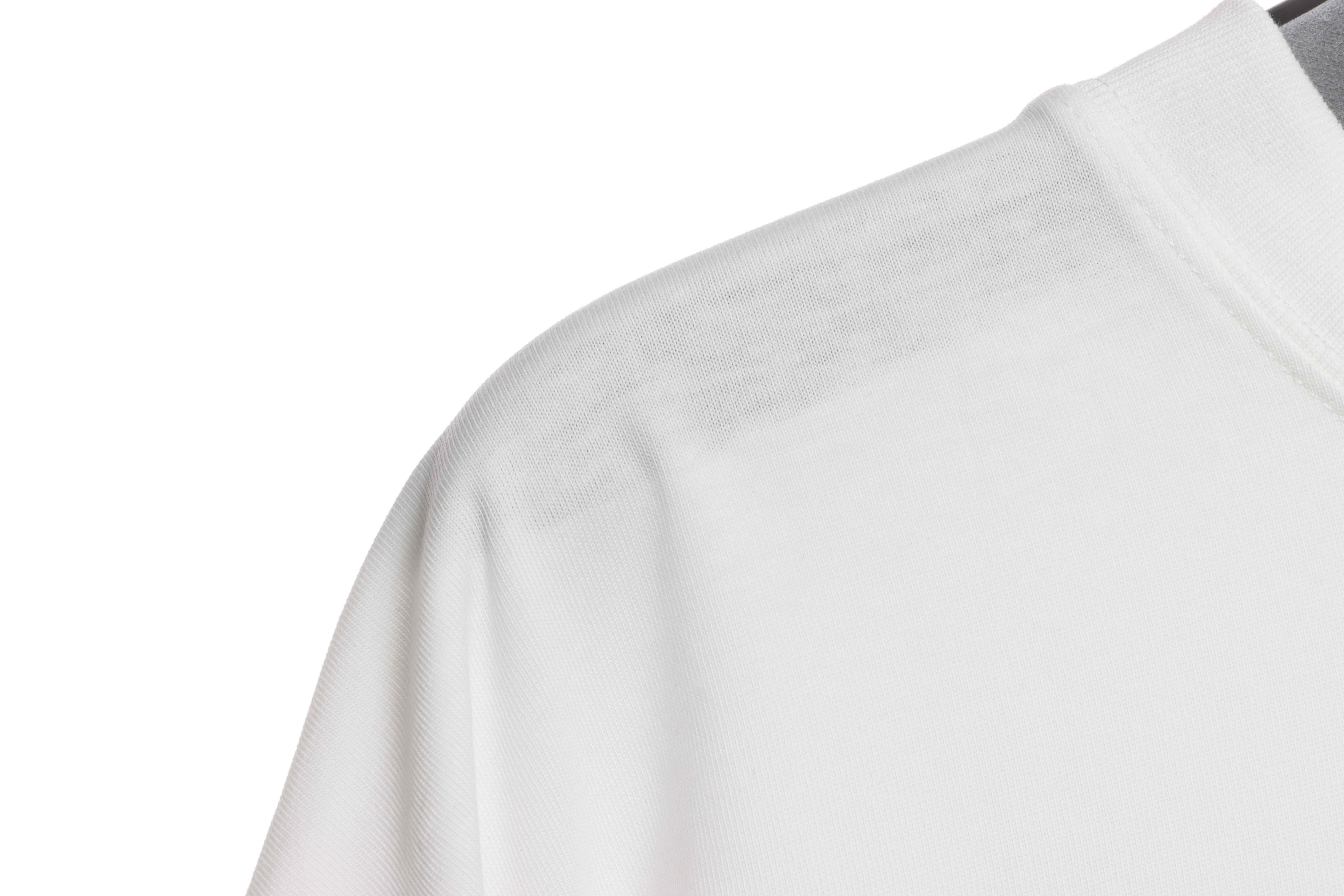 Chrome Hearts Fluid Sanskrit Large Cross Short Sleeve White