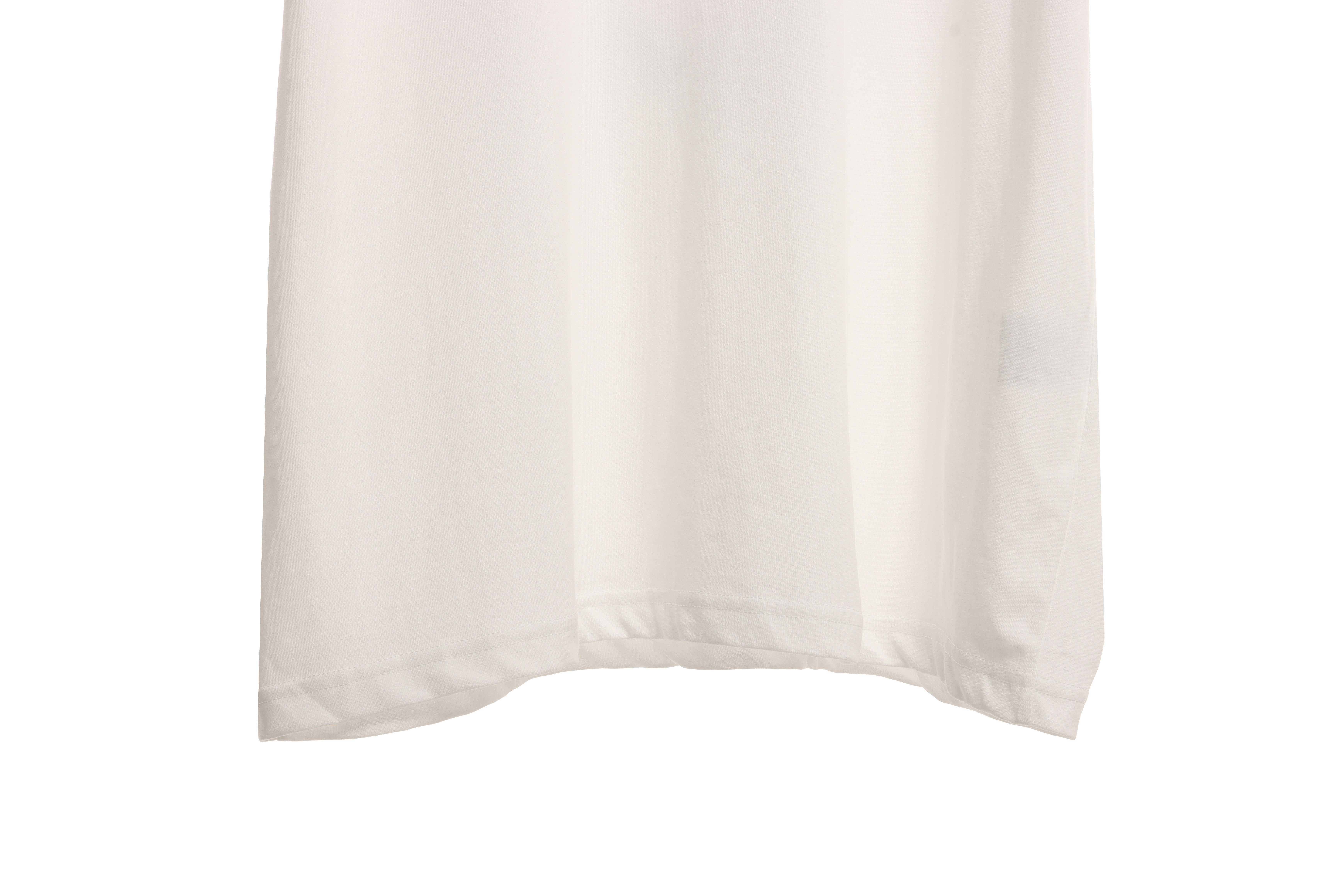 Chrome Hearts Fluid Sanskrit Large Cross Short Sleeve White