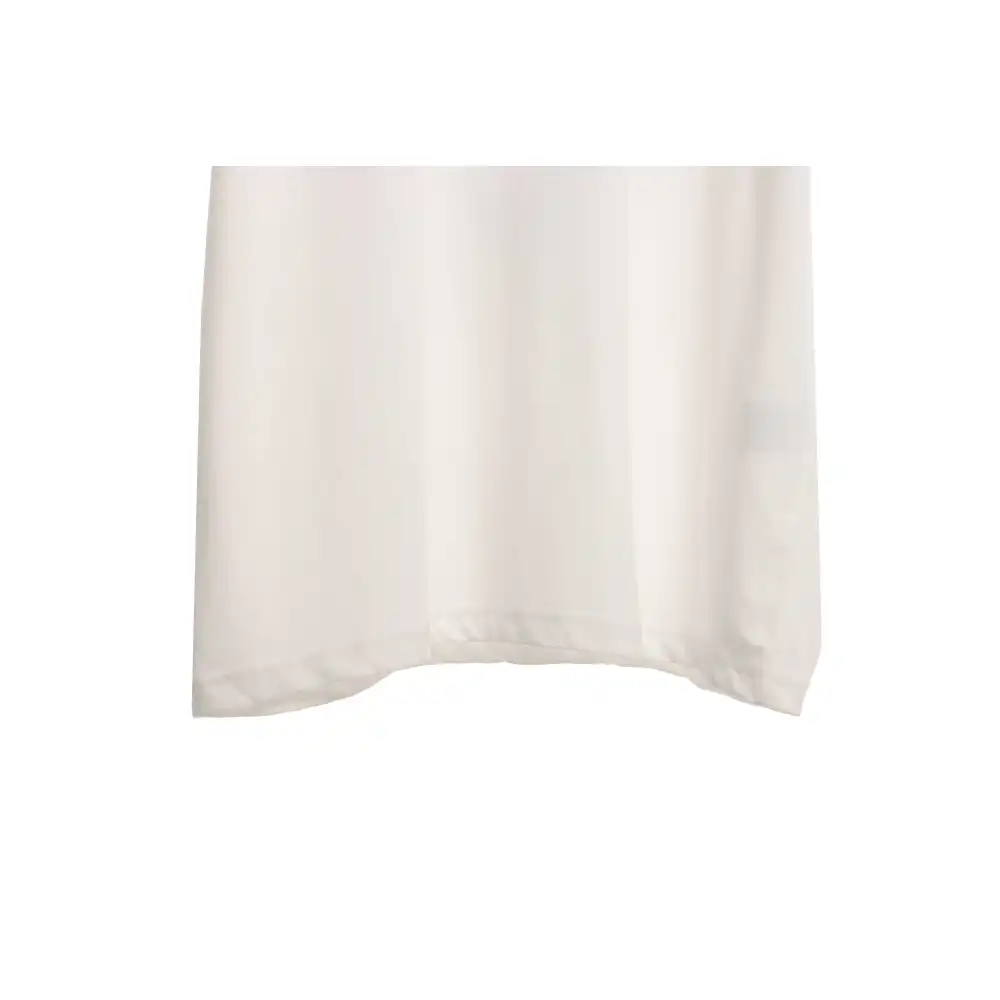 Chrome Hearts Fluid Sanskrit Large Cross Short Sleeve White